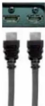 DELL W3706MC - Uso del conector HDMI - 1
