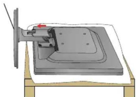 LG W2271TC - Installation du socle - 3