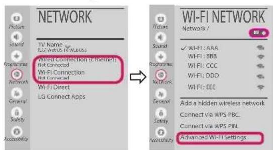 LG 24TL520S - Troubleshooting Network Problems - 3