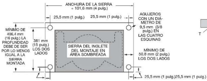 DEWALT DWX723 - DW7231 Método de montaje para ingleteadora (Fig. 1, 7-9) - 1