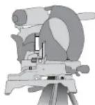 DEWALT DWX723 - DW7231 DEWALT Miter Saw Mounting Method (Fig. 6, 7) - 2