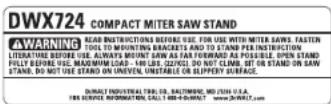 DEWALT DWX723 - GARANTIE DE REMBOURSEMENT DE 90 JOURS - 3
