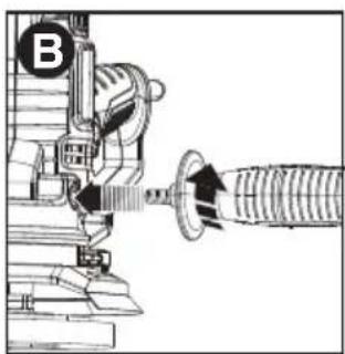 BLACK & DECKER BDPO700 - MANGO AUXILIAR (FIG. B) - 1