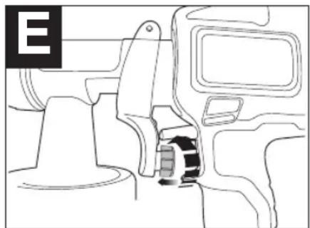 BLACK & DECKER BDPH200 - REMLISSAGE DE LA CARTOUCHE (FIGURE D) - 2