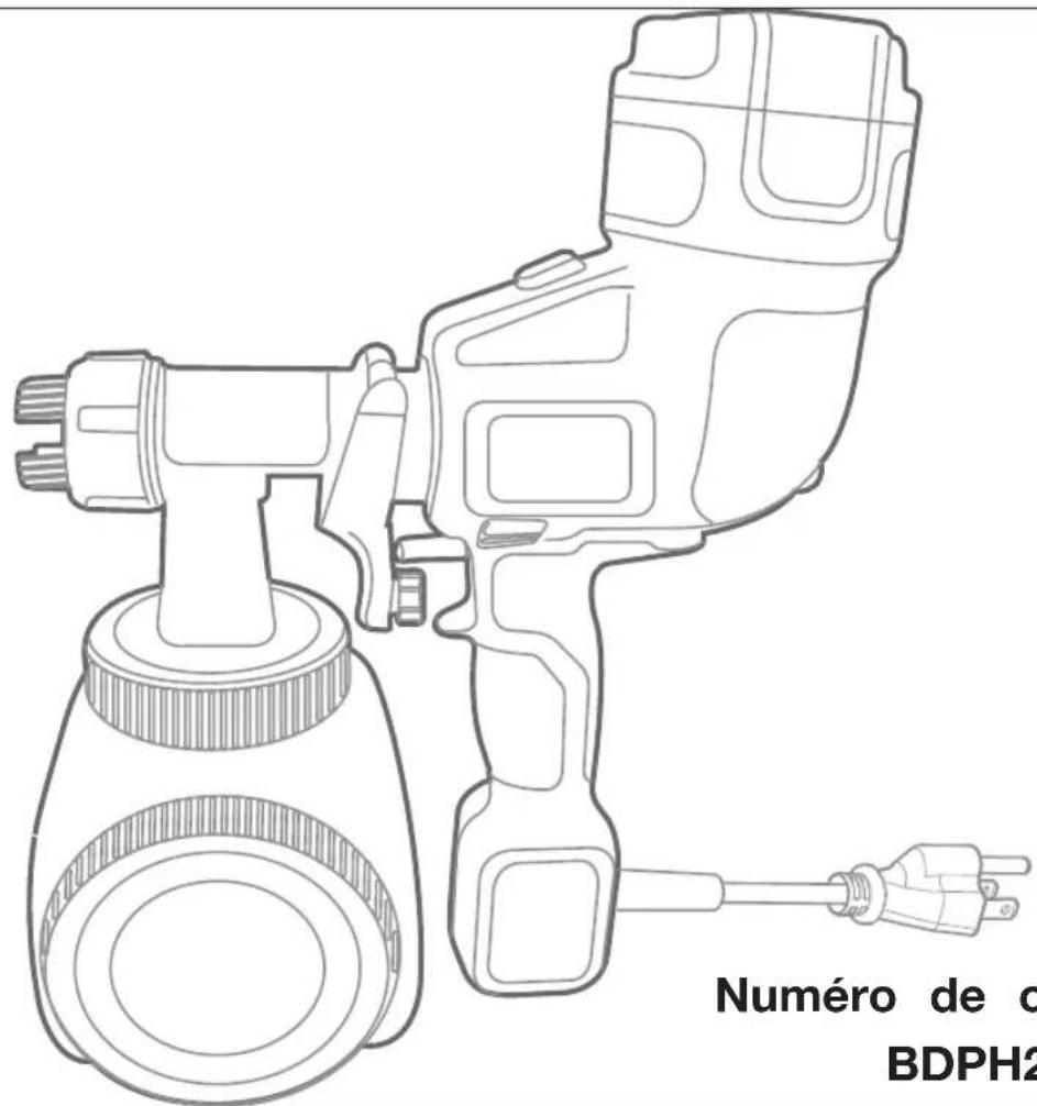 BLACK & DECKER BDPH200 - MODE D'EMPLOI - 1