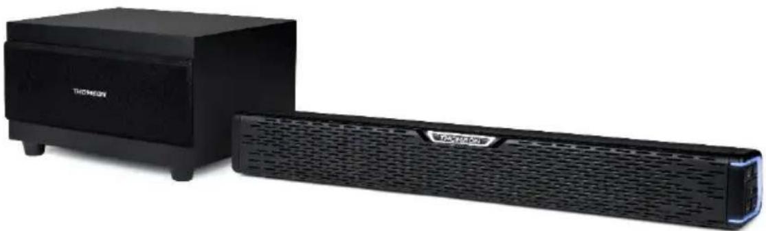 THOMSON SB60BTS - SOUNDBAR WITH WIRED SUBWOOFER - 1
