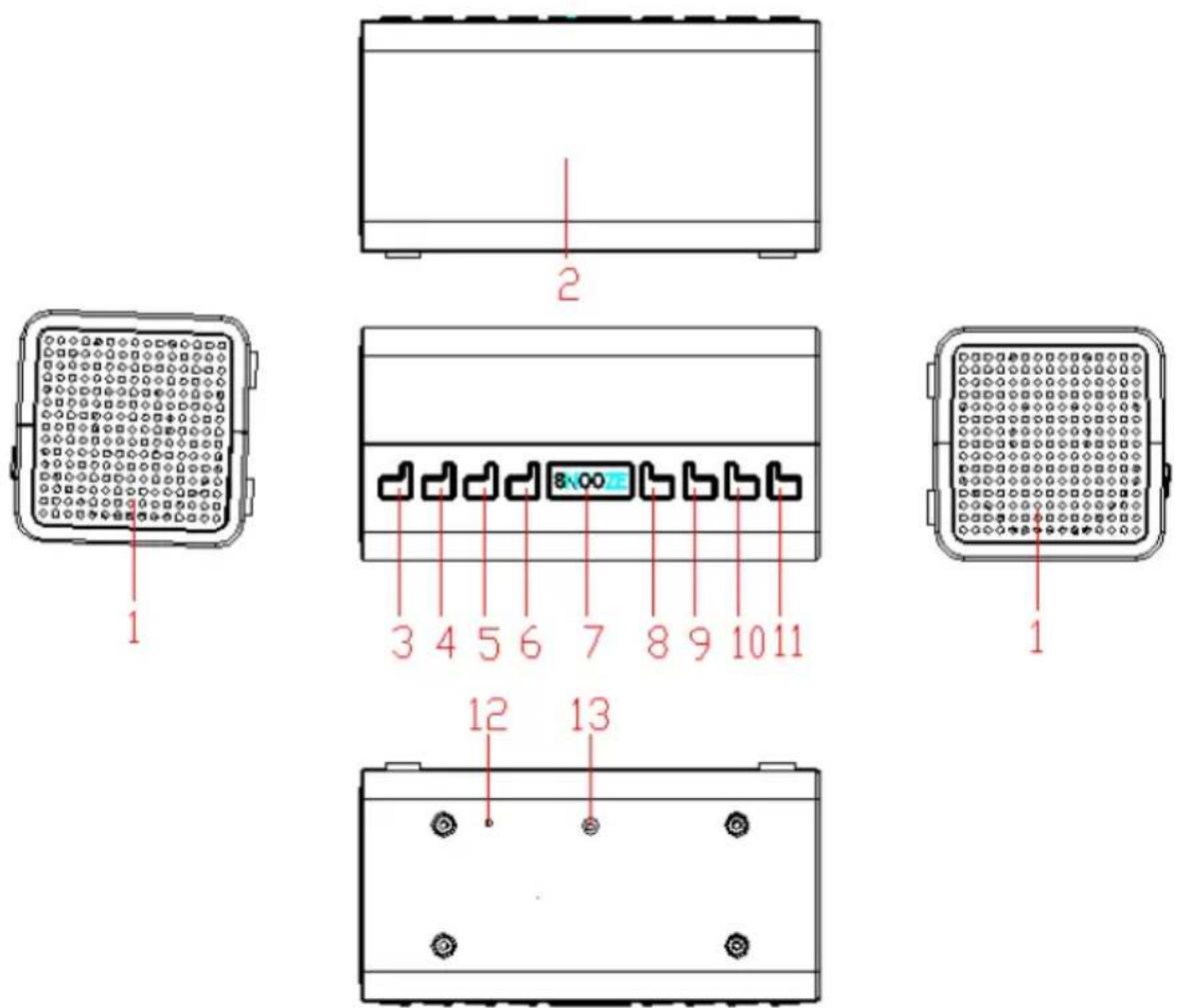 THOMSON CR50DAB - Description des pieces - 1