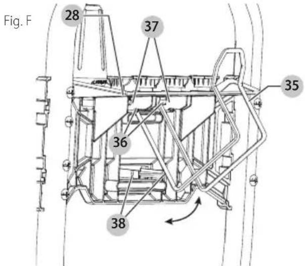BLACK & DECKER PW2100 - Gancho de Almacenamiento de Manguera de Alta Presión (Fig. F) - 1