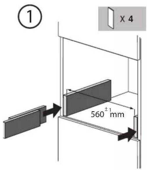 GRUNDIG GKI1221X - Incorporarea - 2