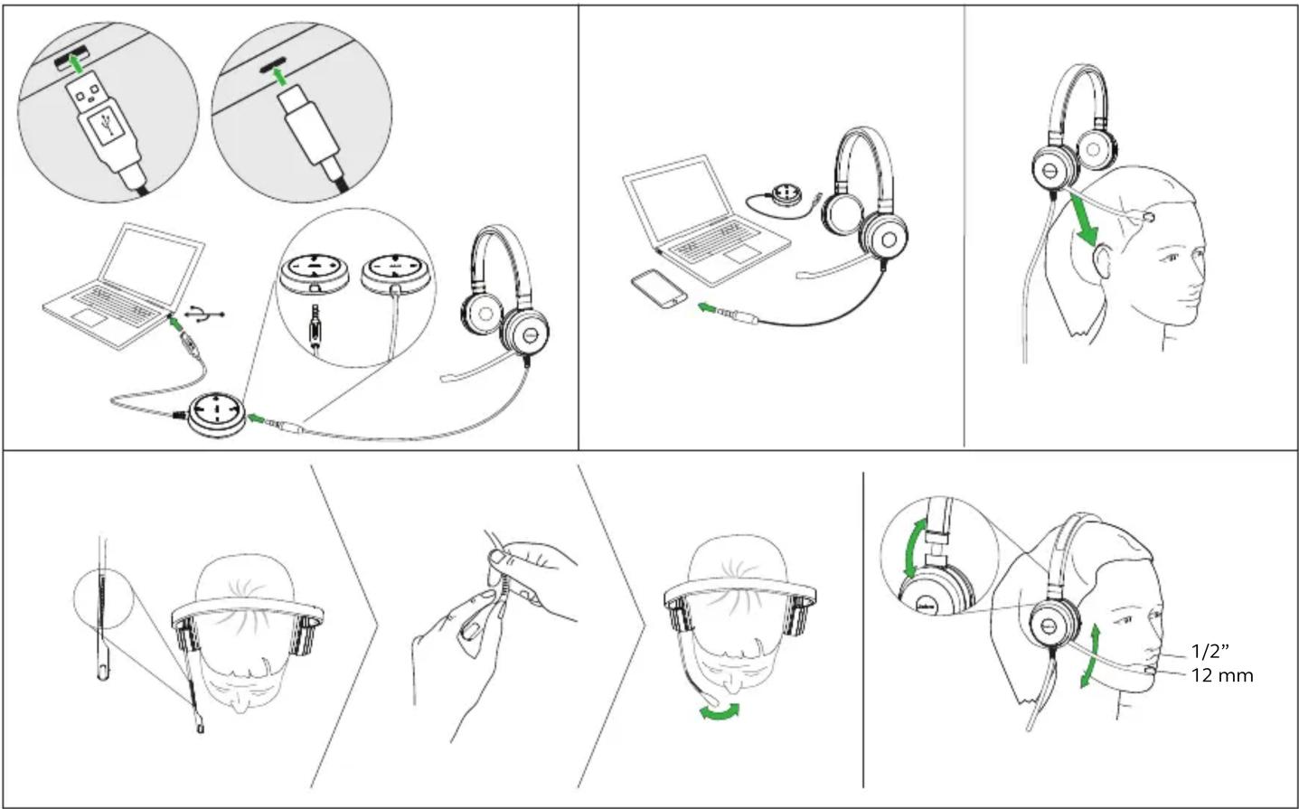 JABRA Evolve 30 II - Quick start guide - 1