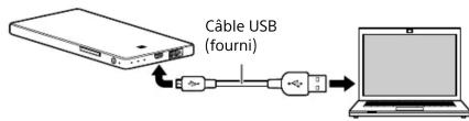 SONY WGC20 - Connexion de cet appareil à un ordinateur - 1