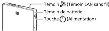 SONY WGC20 - Appuyez sur la touche ⏻ (Alimentation) et maintenez-la enfoncée pendant 3 secondes au moins. - 1