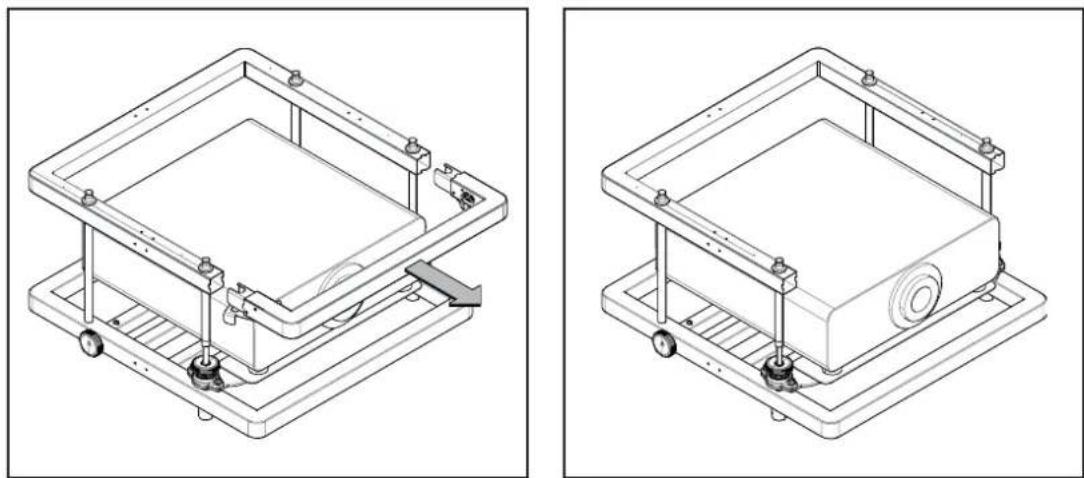 OPTOMA SFFPRO1 - 112.4xxx ~ 112.6xxx Stack frame Aluminium - 3