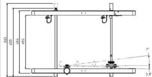 OPTOMA SFFPRO1 - 112.4xxx ~ 112.6xxx Stack frame Aluminium - 5