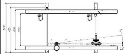 OPTOMA SFFPRO1 - 112.4xxx ~ 112.6xxx Stack frame Aluminium - 5