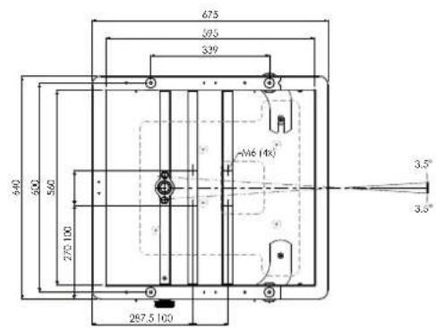 OPTOMA SFFPRO1 - 112.4xxx ~ 112.6xxx Stack frame Aluminium - 4