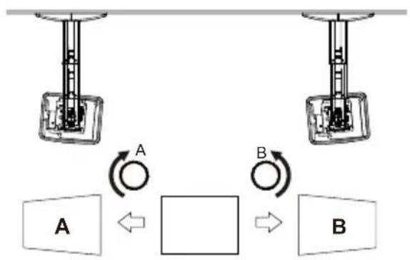 OPTOMA OWM3000 - Passo 1: Fissare la piastra alla parete - 17