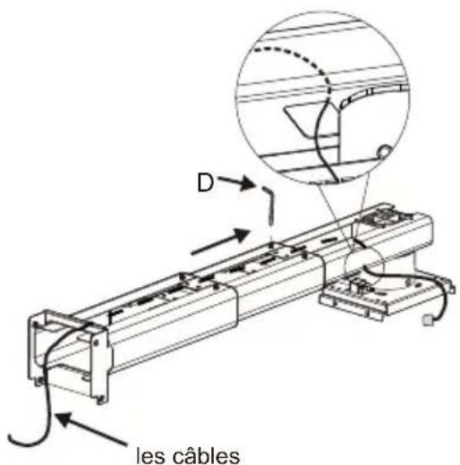 OPTOMA OWM3000 - Etape 1: Fixer la plaque murale au mur - 7