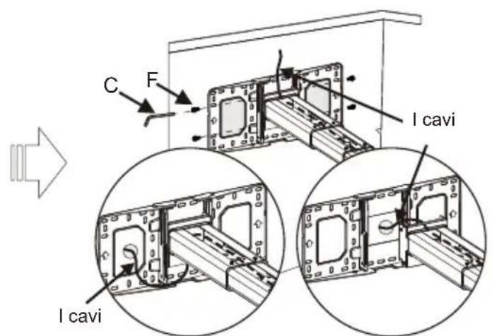 OPTOMA OWM3000 - Passo 1: Fissare la piastra alla parete - 7