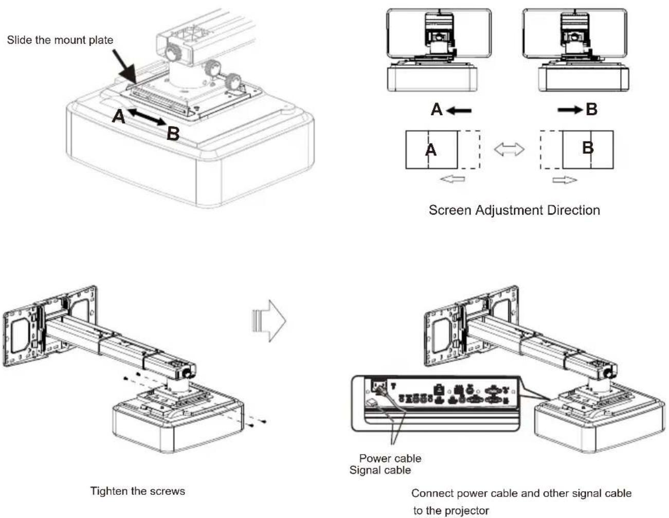OPTOMA OWM3000 - Step 1: Attach the wall plate to the wall - 9