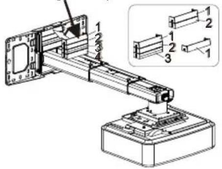 OPTOMA OWM3000 - Schritt 10: Die Wandplatte abdecken - 1