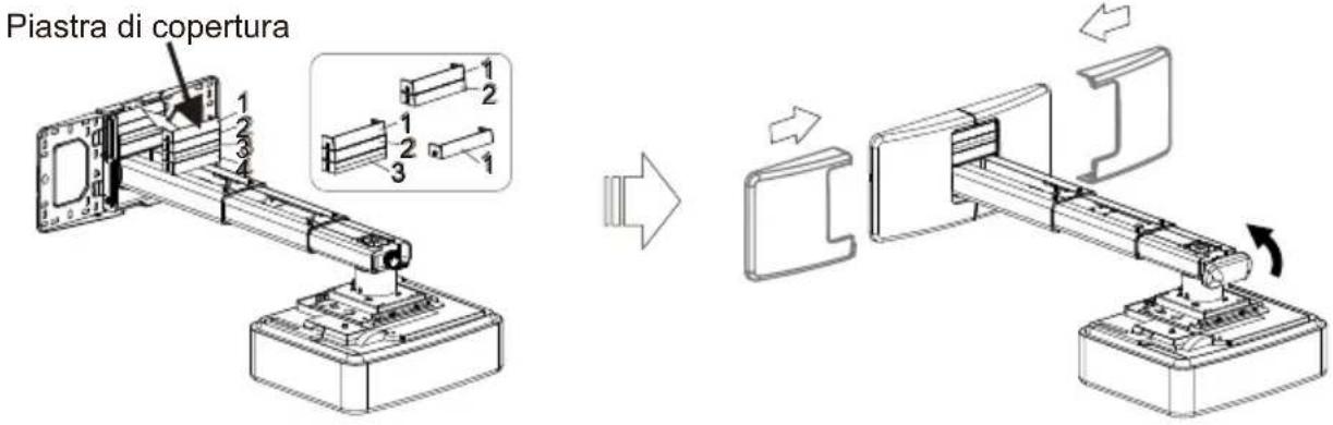 OPTOMA OWM3000 - Passo 1: Fissare la piastra alla parete - 18