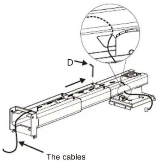 OPTOMA OWM3000 - Step 2: Attach the projector mount to the wall plate - 1