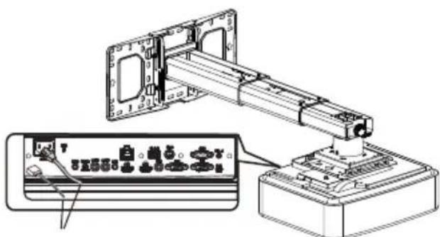 OPTOMA OWM3000 - Etape 1: Fixer la plaque murale au mur - 13
