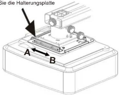 OPTOMA OWM3000 - Schritt 4:Horizontale Anpassung des Bildes - 1