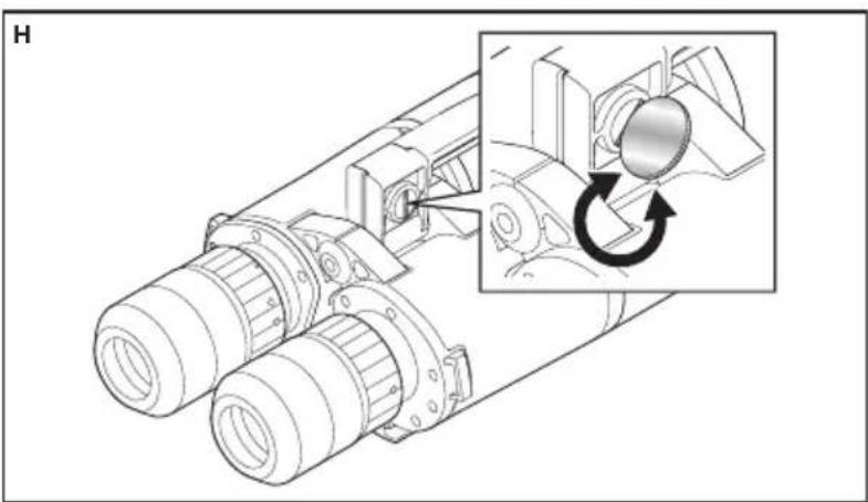 NIKON WX - Jalustan sovittimen TRA-5   kiinnittäminen kiikariin - 2