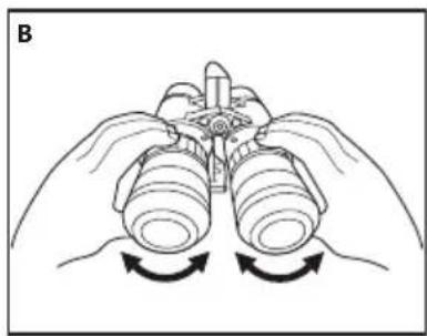 NIKON WX - Adjusting the focus (diopter adjustment) - 1