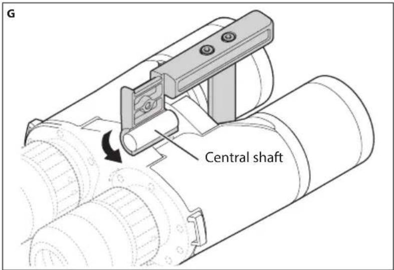 NIKON WX - Attaching tripod adapter TRA-5 to the binoculars - 1