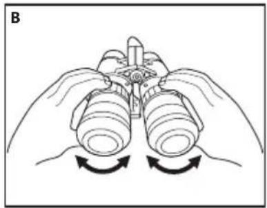 NIKON WX - Reglarea focalizării (reglarea dioptrului) - 1