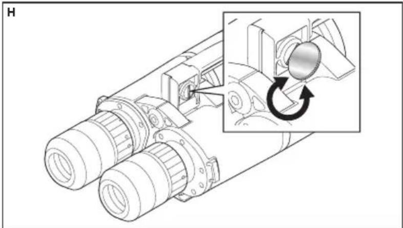 NIKON WX - Atasarea adaptorului pentru trepied TRA-5 de binoclu - 2