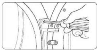 SAMSUNG DV42H5400EF - Door reversal - 1
