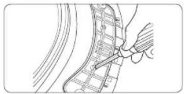 SAMSUNG DV42H5400EF - Door reversal - 7