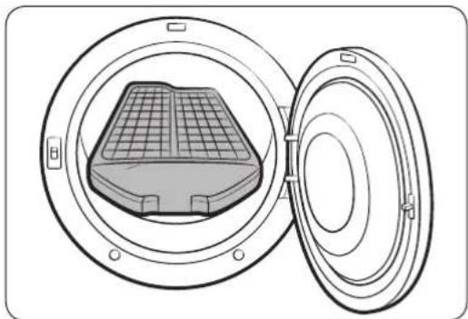 SAMSUNG DV45K6500EW - Grille de séchage (modèles applicables uniquement) - 1