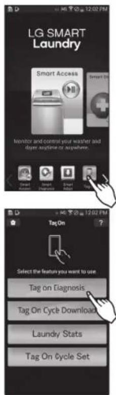 LG DLEX4270V - Select Tag On Diagnosis'. - 1