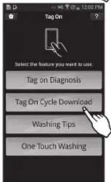 LG DLEX4270V - Select Tag On Cycles Download'. - 1