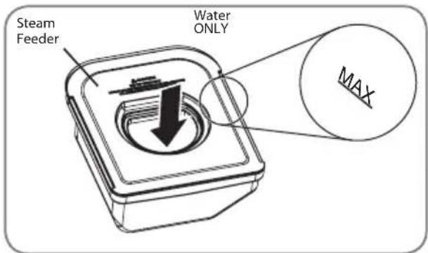 LG DLEX5780VE - To fill the steam feeder - 3