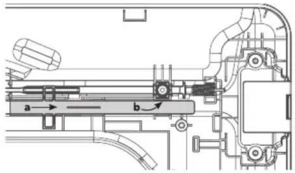 LG DLEX5780VE - Remove the top lock rod. - 2