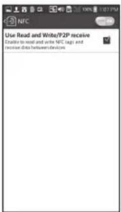 LG DLEX5780VE - Turning on the Smart Phone's NFC Function - 3