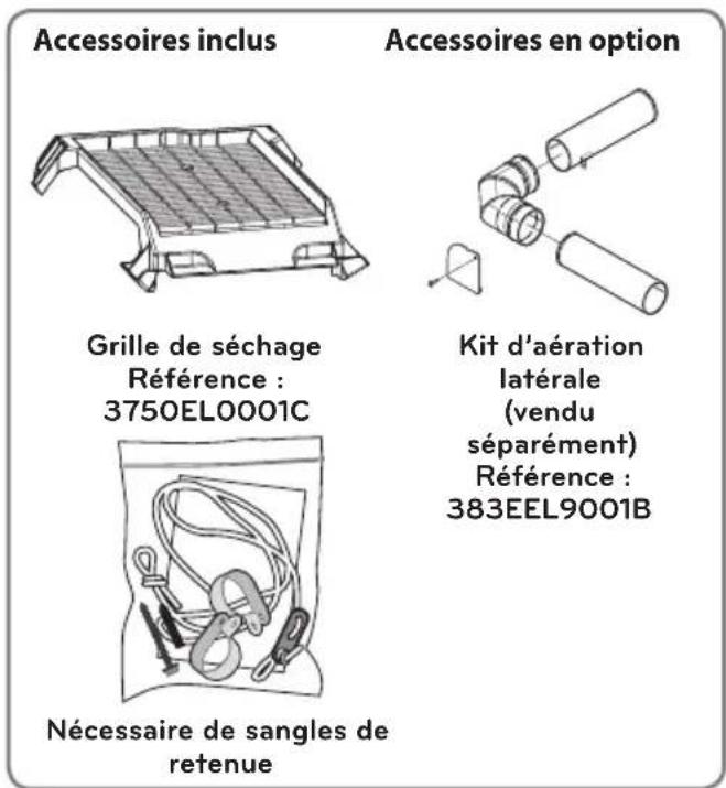 LG DLEX5780VE - PIÈCES ET CARACTÉRISTIQUES - 2