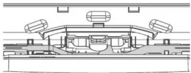 LG DLEX5780VE - Remove the top lock rod. - 1