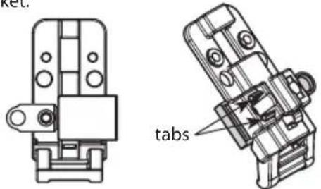 LG DLEX5780VE - Reverse the lower hinge bracket and hinge assembly. - 3