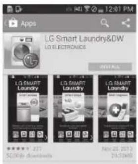LG DLEX4270W - Install 'LG Smart Laundry&DW' application on a NFC-equipped smartphone. - 1