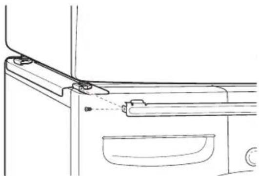LG DLEX4270W - Stacking kit installation (cont.) - 2