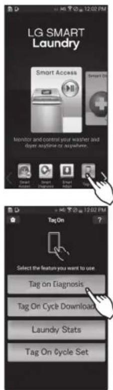 LG DLEX4270W - Select 'Tag On'. - 1