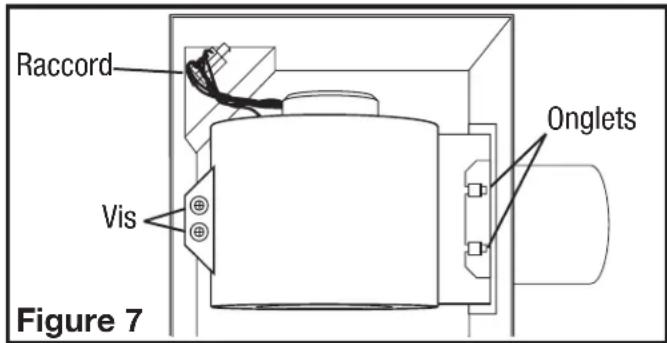 Lasko AK110LS6 - ATTENTION : TOUTES LES CONNECTIONS DOIVENT ETRE FAITES EN CONFORMITE AVEC LES CODES ELECTRIQUES LOCAUX OU AUX. SI VOUS N'ETES PAS FAMILIER AVEC LES MÉTHODES D'INSTALLATION DE ELECTRIQUE, RECURRÉZ AUX SERVICES D'un ELECTRICIEN QUALIFIÉE. - 2