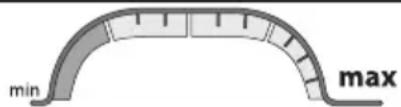 BLACK & DECKER CUA625BHA - J3 Schlagleisten-Taste - 1
